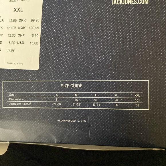 Jack&Jones mens trunk style underwear. - Picture 4 of 4